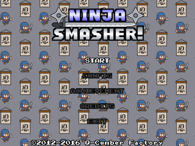 Ninja Smasher Title